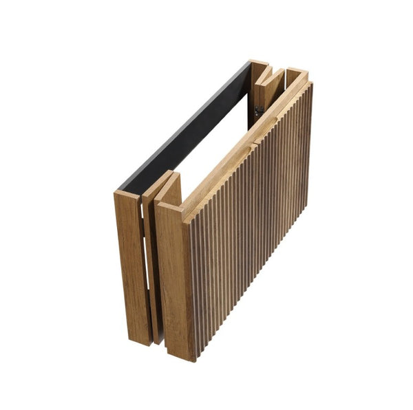 English Elm 30 Inch Golden Oak Wall Cabinet Tool Free Snap Fit Storage for Modern Bathrooms W3520S00058