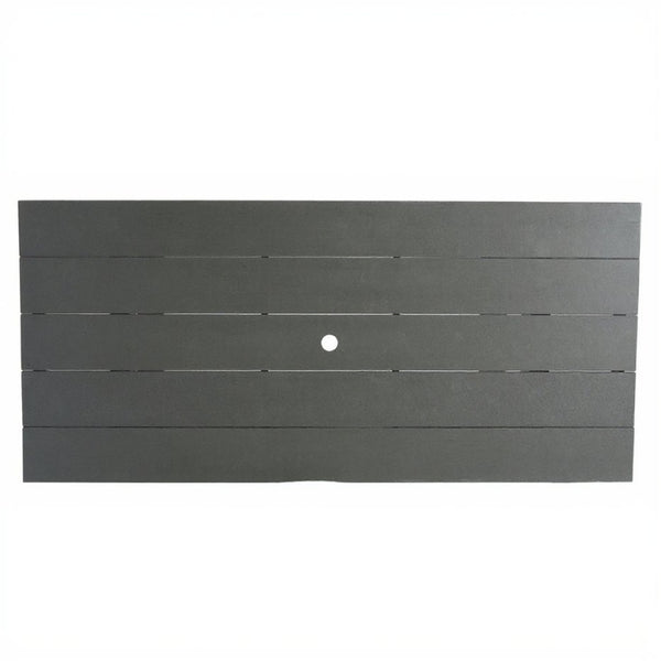 English Elm Outdoor Recycled Hdpe Rectangular Dining Table for Patio and Commercial Use W3566P342837