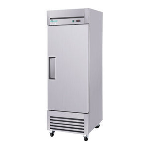 English Elm 27 Inch Stainless Steel Commercial Reach in Freezer ETL Certified Restaurant Grade W3629P459815
