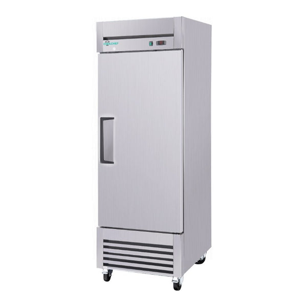 English Elm 27 Inch Stainless Steel Commercial Reach in Freezer ETL Certified Restaurant Grade W3629P459815