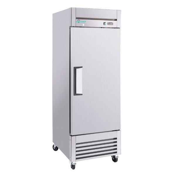 English Elm 27 Inch Stainless Steel Commercial Reach in Freezer ETL Certified Restaurant Grade W3629P459815