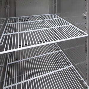 English Elm 54Commercial Four Door Stainless Reach-In Freezer with LED Lighting and Six Shelves W3629P459834
