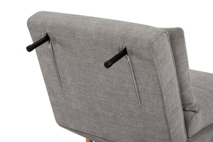English Elm Max Convertible Sleeper Chair Plush Upholstered Guest Lounger for Small Spaces W3687P370951