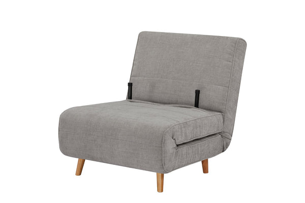 English Elm Max Convertible Sleeper Chair Plush Upholstered Guest Lounger for Small Spaces W3687P370951