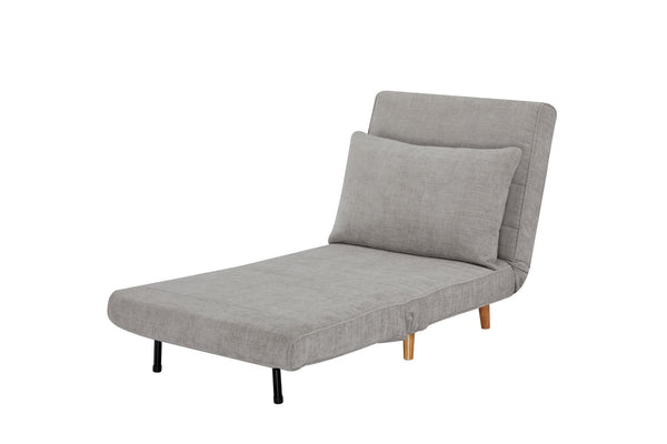 English Elm Max Convertible Sleeper Chair Plush Upholstered Guest Lounger for Small Spaces W3687P370951