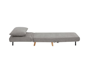 English Elm Max Convertible Sleeper Chair Plush Upholstered Guest Lounger for Small Spaces W3687P370951