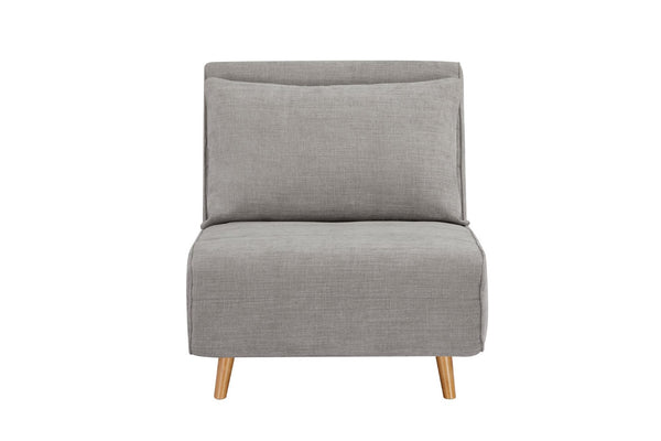 English Elm Max Convertible Sleeper Chair Plush Upholstered Guest Lounger for Small Spaces W3687P370951