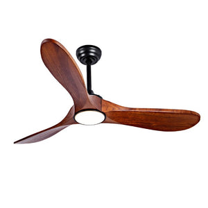English Elm 52 Inch Matte Black Smart Ceiling Fan Dimmable Light Quiet DC Motor Indoor Outdoor W3727P508558
