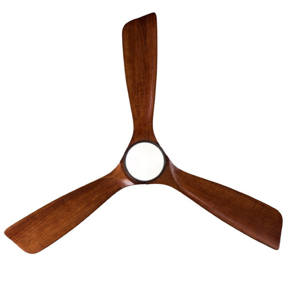 English Elm Ceiling Fan with Sycamore Wood Blades Quiet DC Motor Remote Indoor Outdoor Farmhouse W3727P508560