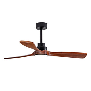 English Elm 52 Inch Ceiling Fan with Sycamore Wood Blades Dimmable LED and 6 Speed Reversible Motor W3727P508572