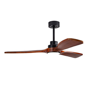 English Elm 52 Inch Ceiling Fan with Sycamore Wood Blades Dimmable LED and 6 Speed Reversible Motor W3727P508572