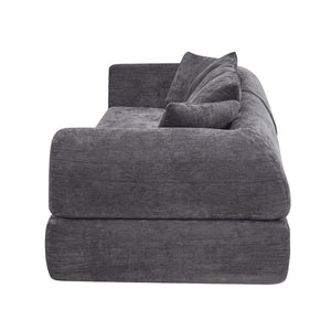 English Elm Cloud Modular Sectional with Ottoman Deep Foam Sink-in Seating for Living Rooms W3728S00040