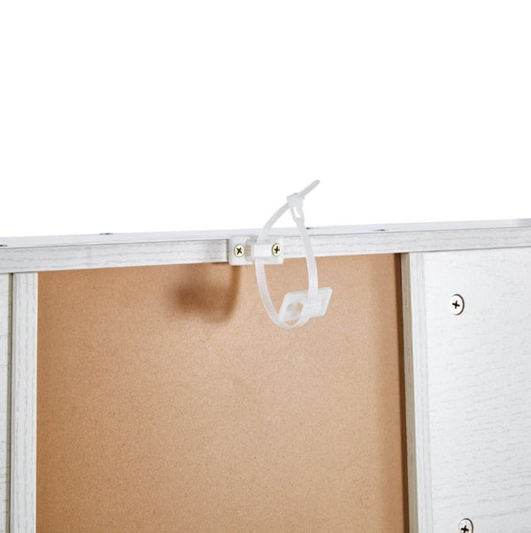 English Elm Itaar White Entryway Hall Tree with Coat Hooks Open Shelving and Shoe Storage Base W3732P435536
