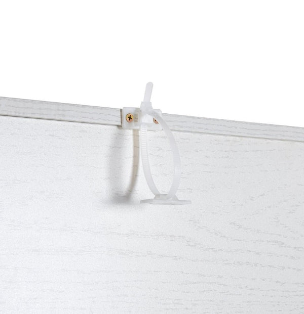English Elm Itaar White Entryway Hall Tree with Coat Hooks Open Shelving and Shoe Storage Base W3732P435536