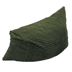 English Elm Dy-Ddy-Shenhui1,oversized Corduroy Bean Bag with Memory Foam Fill for Dorms and Living Rooms Green W3737P531296