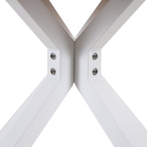 English Elm 42.1White Tulip Pedestal Round Dining Table Mid-Century MDF Top Seats Four to Six White + Light Oak W3766P556093