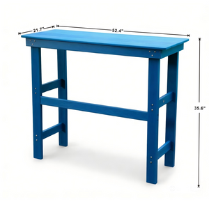 English Elm Hdpe Adirondack Outdoor Bar Set Recyclable Poly Construction All Weather Poolside W3805S00008