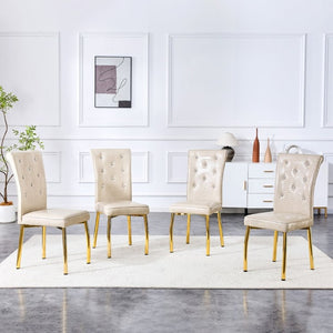 English Elm A Set of 2 Faux Alligator PVC Dining Chairs with Crystal Embellishments Gold Legs W3875P443801