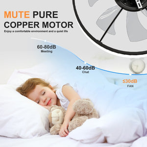 English Elm Ultra-Thin Matte Black Flush Mount Ceiling Fan with LED Dimming and App Speed Control W3886P506745