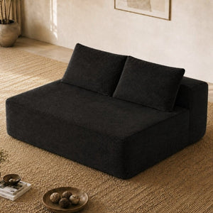 English Elm New-69 Cloud Sectional Sofa Deep Seat Corduroy Double Chaise for Modern Living W3975P500757