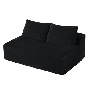 English Elm New-69 Cloud Sectional Sofa Deep Seat Corduroy Double Chaise for Modern Living W3975P500757
