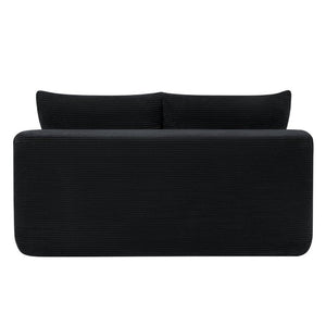 English Elm New-69 Cloud Sectional Sofa Deep Seat Corduroy Double Chaise for Modern Living W3975P500757