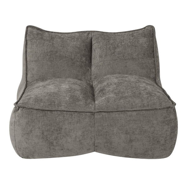 English Elm Togo Slouchy Floor Sofa Chenille Upholstered Cloud Lounge Chair for Bedroom or Dorm W3975P502470