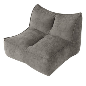 English Elm Togo Slouchy Floor Sofa Chenille Upholstered Cloud Lounge Chair for Bedroom or Dorm W3975P502470