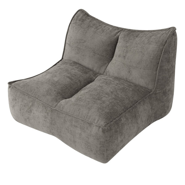 English Elm Togo Slouchy Floor Sofa Chenille Upholstered Cloud Lounge Chair for Bedroom or Dorm W3975P502470