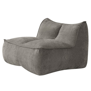 English Elm Togo Slouchy Floor Sofa Chenille Upholstered Cloud Lounge Chair for Bedroom or Dorm W3975P502470
