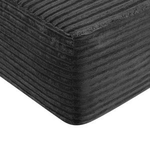 English Elm 37.5-Inch Velvet Modular Chaise with Cup Holder for Stylish Living Room Sectionals Grey Left Chaise W3975P502884