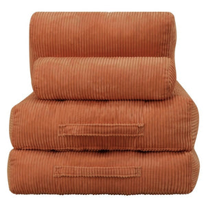 English Elm 70.8Corduroy Oversized Bean Bag Lounge Sofa Plush Cloud Couch for Dorm or Living Room W3975P515166
