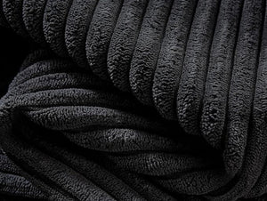 English Elm Xs-Ottoman,corduroy-Black-Pairs with L-Shaped Sectional for a Full U Modular Living Setup Black W3975P521367