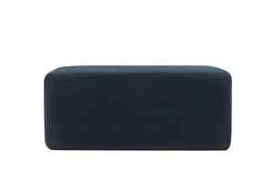English Elm Xs-Ottoman,corduroy-Black-Pairs with L-Shaped Sectional for a Full U Modular Living Setup Black W3975P521367