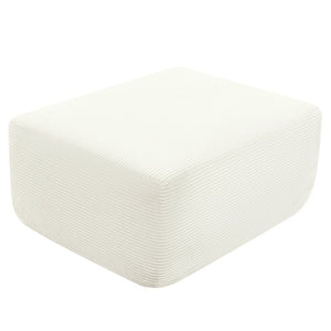 English Elm Xs-Ottoman,corduroy-Black-Pairs with L-Shaped Sectional for a Full U Modular Living Setup White W3975P521371