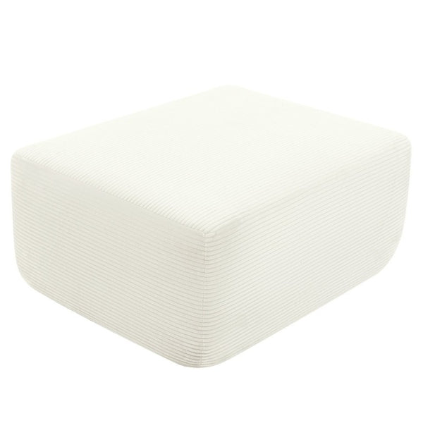 English Elm Xs-Ottoman,corduroy-Black-Pairs with L-Shaped Sectional for a Full U Modular Living Setup White W3975P521371