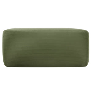 English Elm Xs-Ottoman,corduroy-Black-Pairs with L-Shaped Sectional for a Full U Modular Living Setup Green W3975P521372