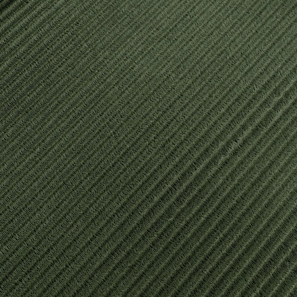English Elm Upholstered Modular Floor Sofa with Corduroy Fabric and Low Profile Lounge Design Green Left W3975P557444