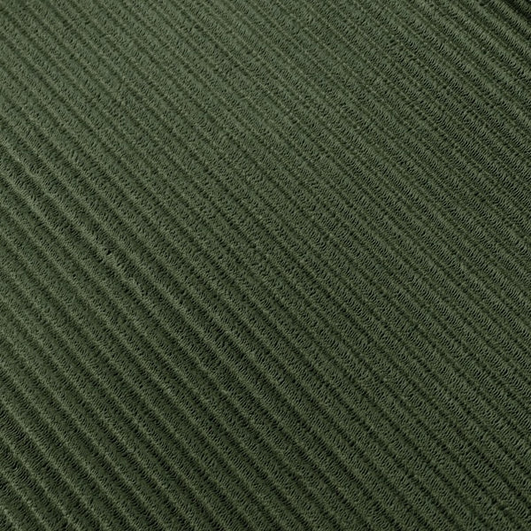 English Elm Upholstered Modular Floor Sofa with Corduroy Fabric and Low Profile Lounge Design Green Right W3975P557446