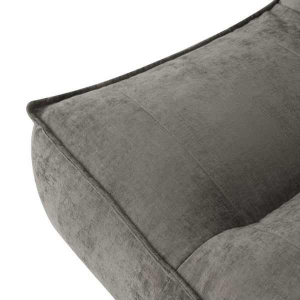 English Elm 141.5Inch Modular Caterpillar Floor Sofa Plush Corduroy Lounger for Bedroom Living Room W3975S00122