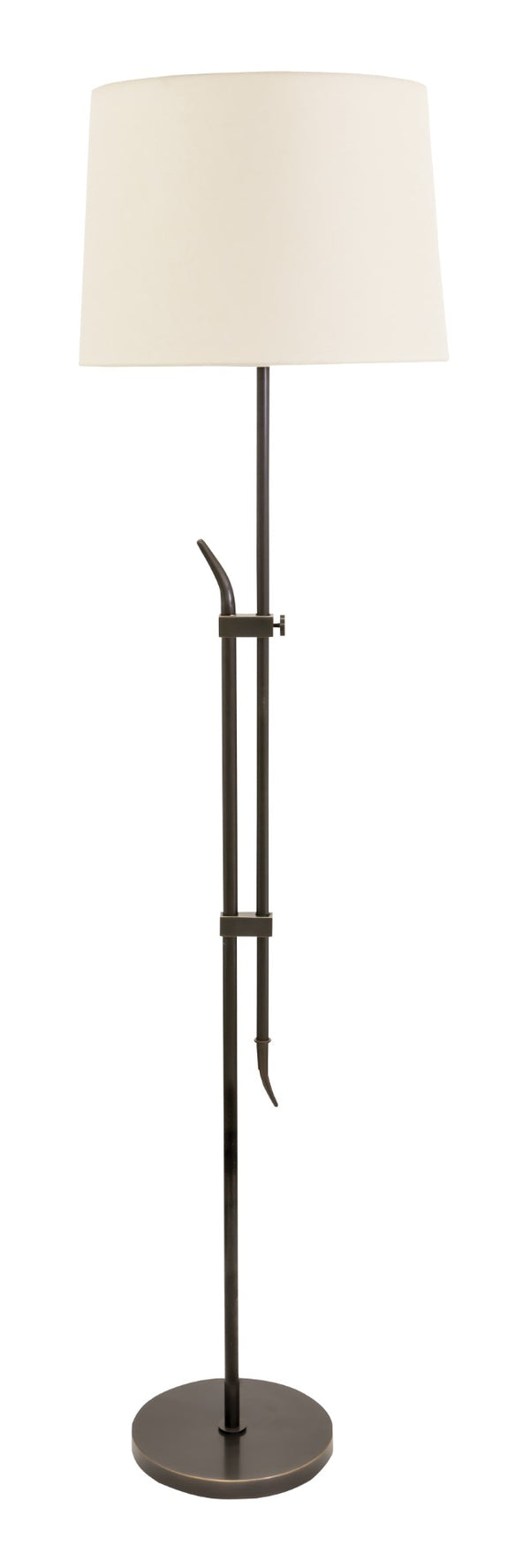 House Of Troy 61" Windsor Adjustable Floor Lamps In Elegant Oil Rubbed Bronze - Perfect For Any Living Space! Oil Rubbed Bronze Metal W400-ob