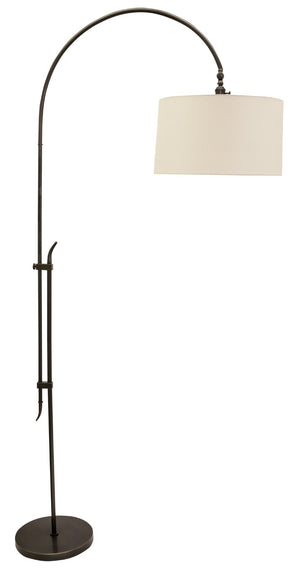 House Of Troy 61" Windsor Adjustable Floor Lamp - Elegant Design With Unique Cord Exit For Versatile Lighting Options Oil Rubbed Bronze Metal W401-ob