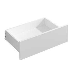 English Elm (set of 2) Compact 3-drawer Nightstand Chest Engineered Wood Bedroom Entryway Storage Unit White W409P327396