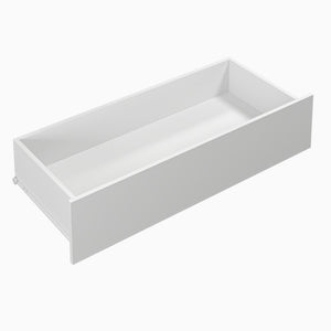 English Elm Sideboard Buffet with 2 Drawers 4 Doors White Wood Finish for Dining Room Storage W409P329794