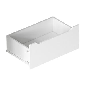 English Elm 9 Drawer Wide Low Profile White Wood Dresser for Modern Bedroom or Closet Storage W409S00035