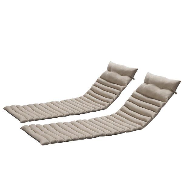 English Elm Same Uv Resistant Polyester Chaise Lounge Cushions Patio Set of 2 Sponge Fill Outdoor W41983634