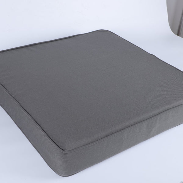 English Elm 24x24 Outdoor Deep Seat Cushion Set Waterproof Foam Filled Patio Chair Support Gray W419P290479