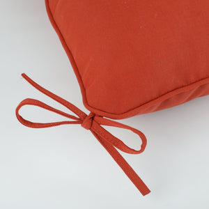 English Elm Outdoor Deep Seat Patio Chair Cushions Waterproof Quilted Foam Set with Washable Covers Red W419P290489