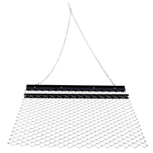 English Elm Atv Utv Tractor Steel Chain Drag Harrow for Soil Leveling Seedbed Field Prep W465101029