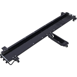 English Elm Motorcycle Dolly Heavy Duty Steel Garage Storage Mover with Six Swivel Casters Black W465101805